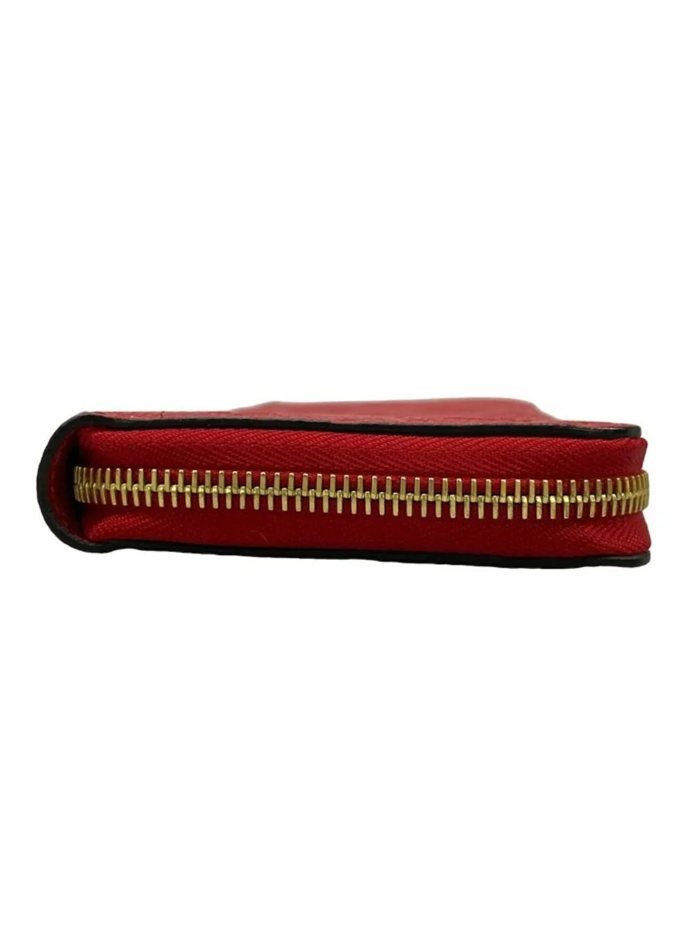 Louis Vuitton Wallet Monogram Empreinte Zippy Scarlet Leather Cowhide